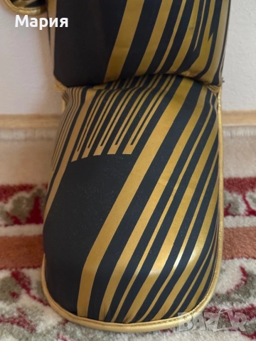 Протектори за Муай Тай и Кик Бокс Plasma 2.0 SZ Fighters Gold/Black, снимка 3 - Бокс - 53695957