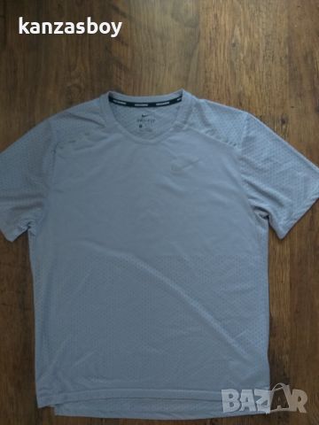 Nike Rise 365 T-shirt - страхотна мъжка тениска КАТО НОВА, снимка 5 - Тениски - 46390749