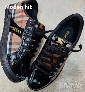 Burberry мъжки сникърси висок клас реплика, снимка 2 - Кецове - 53184289