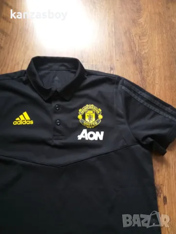 adidas Manchester United FC Polo - страхотна мъжка тениска М, снимка 2 - Тениски - 47078139