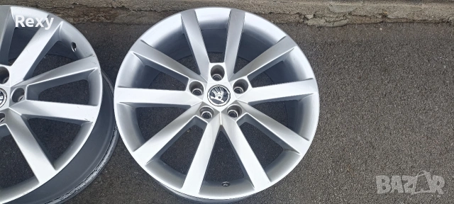 Лети джанти Skoda Octavia 3 18 цола , снимка 5 - Гуми и джанти - 53905439