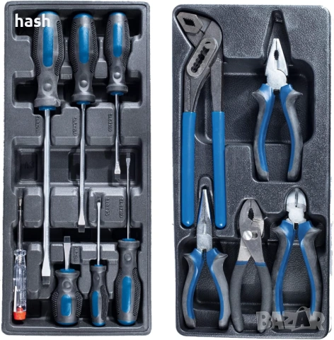 Количка с инструменти 263 части Scheppach TW1000 / 5909304900, снимка 9 - Други инструменти - 54014897