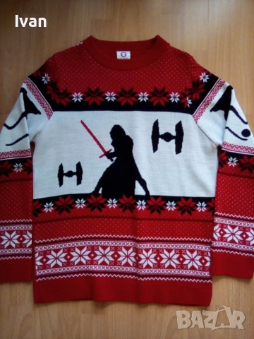 Коледен пуловер Star Wars  Kylo Ren