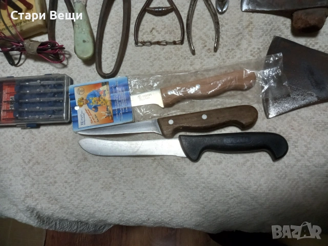 Ножове стари дърводелски инструменти и други, снимка 12 - Ножове - 53240994