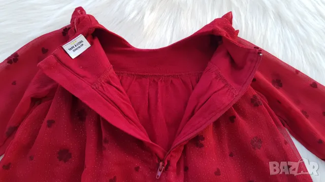 Детска рокля 12-18 месеца / ръст 86см. , снимка 6 - Бебешки рокли - 49647891