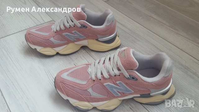 Нови розови дамски маратонки New Balance 9060 U9060HSP р-р 39, снимка 8 - Маратонки - 53306853