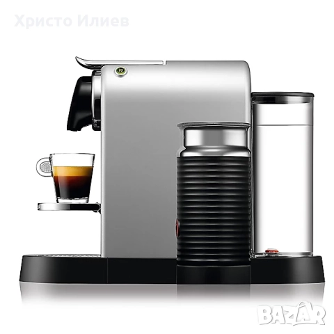 Кафемашина с капсули Krups Nespresso Citiz Silver, снимка 6 - Кафемашини - 52846460