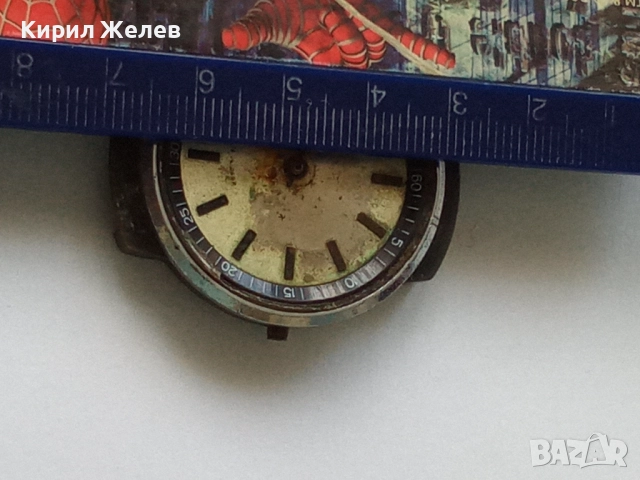 Механизъм с циферблат от стар ръчен часовник 52063, снимка 8 - Мъжки - 52272745