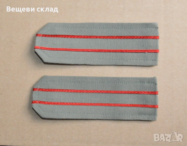 летни строеви пагони старши офицер общовойскови