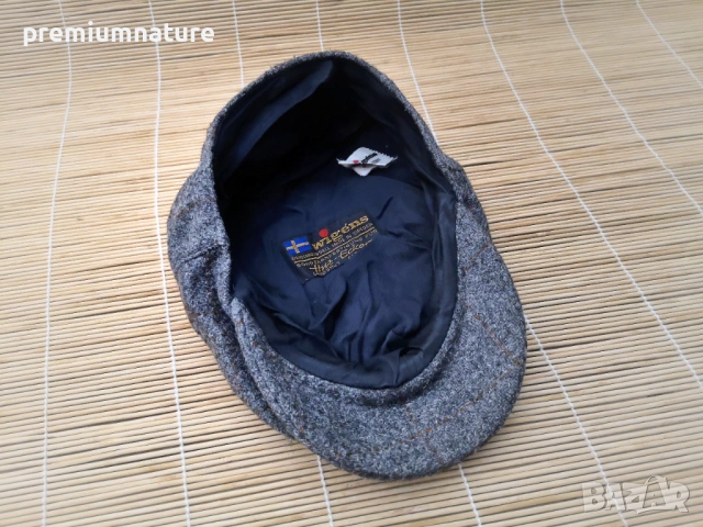 🏕️ ОФЕРТА → Wigens / елегантна шапка тип каскет от естествена вълна ○, снимка 5 - Шапки - 53927966