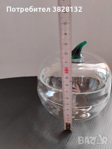 Стъклена бонбониерка, снимка 8 - Декорация за дома - 50112444