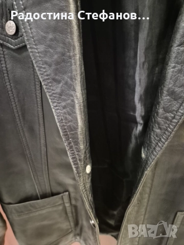 Мъжко кожено яке - естествена кожа, снимка 2 - Якета - 52583151