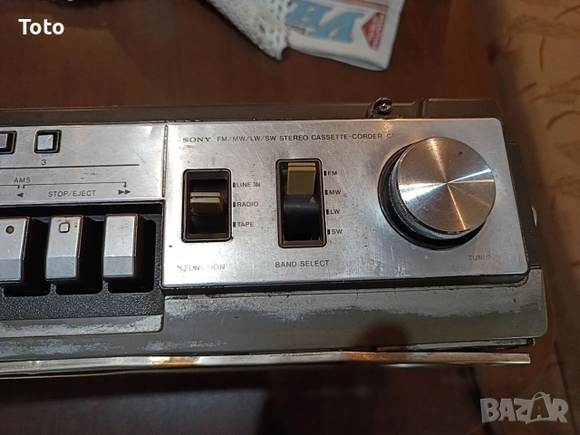 Sony CFS 71 S, снимка 4 - Радиокасетофони, транзистори - 53557271