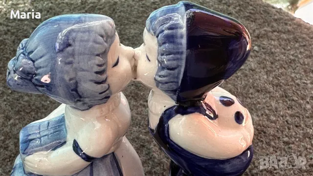 Холандска порцеланова фигурка, снимка 4 - Други ценни предмети - 50372494