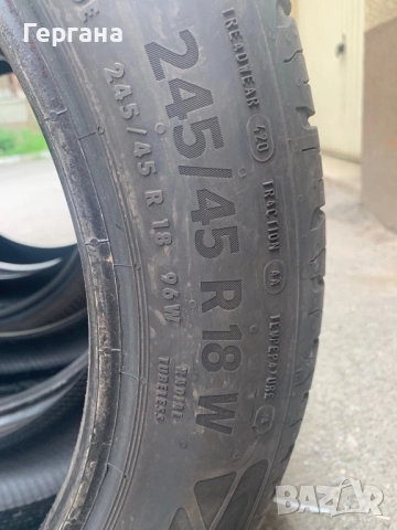 Летни  гуми Continental Eco Contact 6 245/45R18, снимка 3 - Гуми и джанти - 51785581