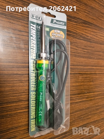 поялник с терморегулатор Pro'sKit SL-131B, снимка 1