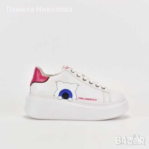 Дамски сникърси Karl lagerfeld, снимка 1 - Маратонки - 46401365