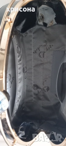 Нова , елегантна и оригинална, официална черна чанта , снимка 6 - Чанти - 53639106