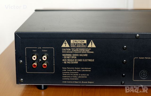 Nakamichi CR 3E - Триглав касетен дек, снимка 9 - Декове - 45622567