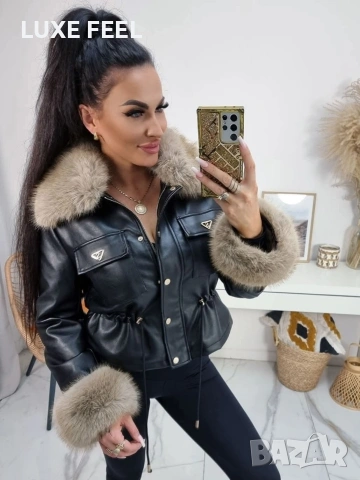 Дамски Кожени Якета ⚜️, снимка 2 - Якета - 53118844