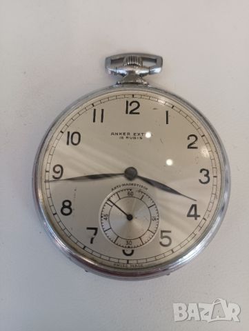 Стар джобен часовник ANKER EXTRA. , снимка 2 - Антикварни и старинни предмети - 45096542