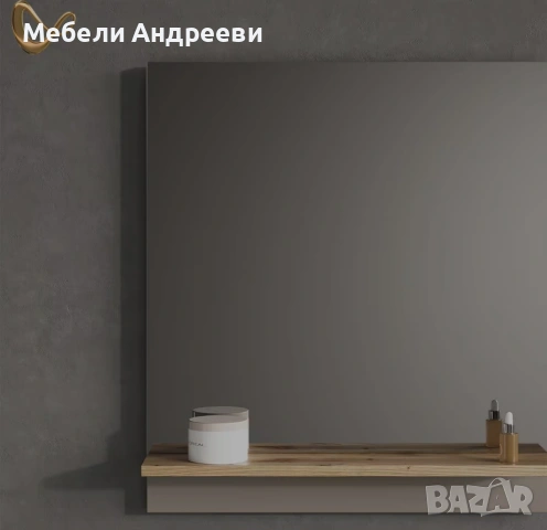 Етажерка с огледало Vicco 6780, снимка 4 - Огледала - 53769267