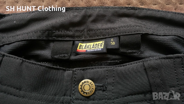 BLAKLADER 1541-1811 Stretch Shorts Work Wear размер 50 / L еластични работни къси панталони W3-21, снимка 11 - Панталони - 52027499