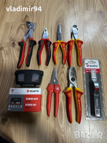 Wurth Zebra инструменти