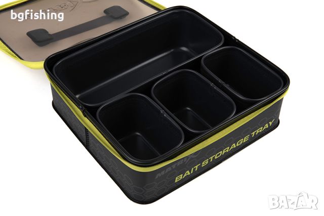 Чанта с кутии за стръв Matrix EVA Bait Storage Tray, снимка 4 - Екипировка - 45449788