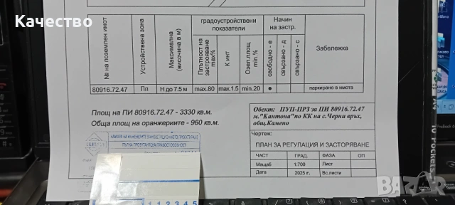 5 км. от Бургас, снимка 3 - Парцели - 44130719