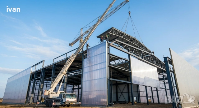 Метални конструкции, Халета и Къщи, снимка 2 - Други услуги - 54154659