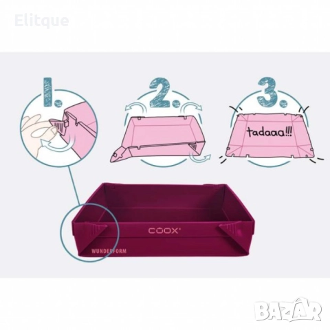 Сгъваема силиконова форма за печене Wunderform Coox, без BPA, снимка 5 - Други - 52716476