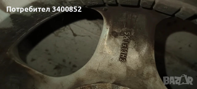 Гуми със лети джанти 13-ки, снимка 2 - Гуми и джанти - 53783009