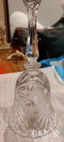 Кристална ваза и звънци , снимка 3 - Вази - 52714205