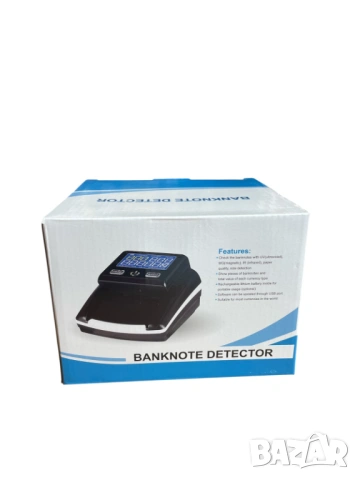 Дигитален детектор за банкноти с UV защита – EUR / USD + зарядно за батерия, снимка 6 - Друга електроника - 53490406