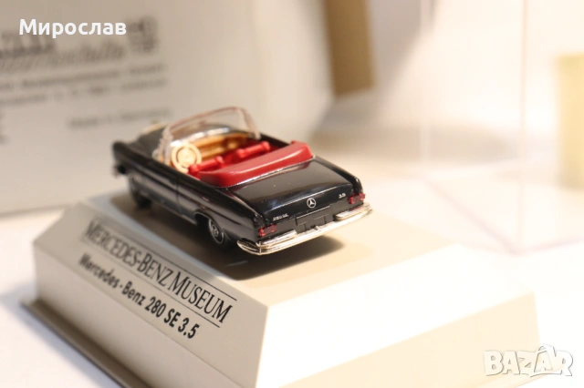 BREKINA H0 1/87 MERCEDES BENZ 280 SE МОДЕЛ КОЛИЧКА, снимка 8 - Колекции - 53596414