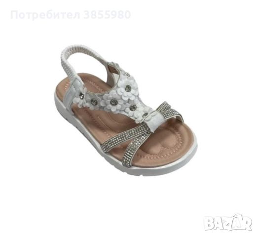 Свежи сандали с цветенца (001), снимка 3 - Детски сандали и чехли - 45299200