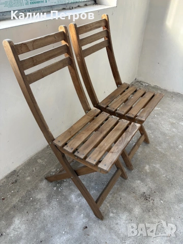 Градински стол, снимка 2 - Градински мебели, декорация  - 53743716