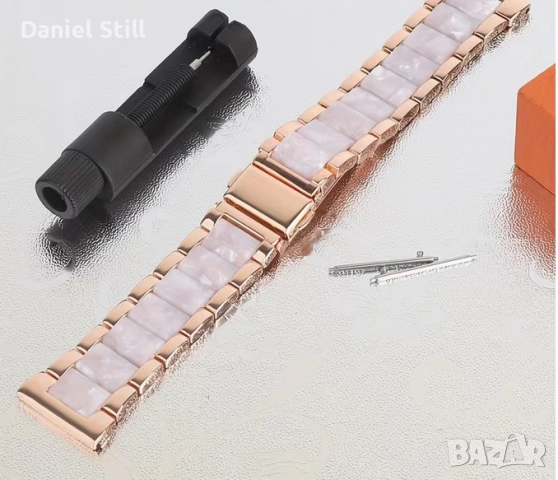 Стилни каишки за часовник 18mm 20mm Huawei GT5 41mm 42 mm , снимка 3 - Каишки за часовници - 52984734