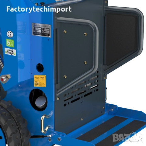 Мини товарач RIPPA RS04 – KUBOTA 2 цилиндъра ( 11.1 к.с ) водно охлаждане, снимка 11 - Индустриална техника - 52720466