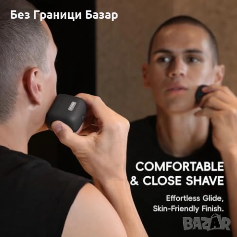 Нова Yoose Mini 5 мини електрическа самобръсначка фолио IPX7 мъже бръснене, снимка 7 - Електрически самобръсначки - 53669365