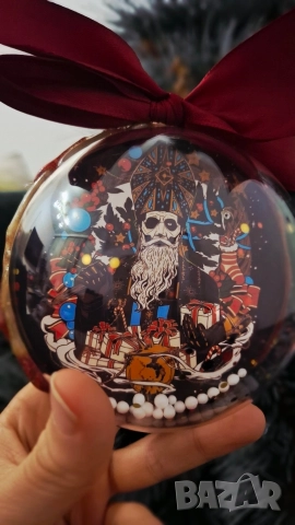 Коледна украса / топка -рок група "Ghost Band" 