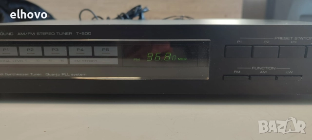 Стерео тунер Yamaha T-500, снимка 2 - Ресийвъри, усилватели, смесителни пултове - 52610941