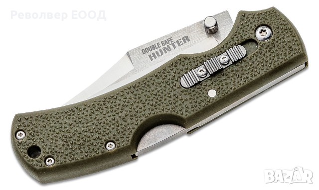 Сгъваем нож Cold Steel Double Safe Hunter OD Green CS-23JC, снимка 3 - Ножове - 45019481