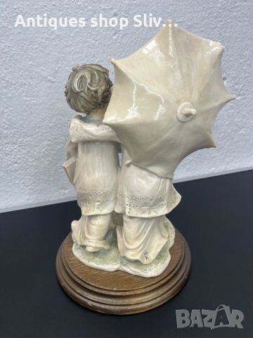 Порцеланова фигура - Capodimonte - Giuseppe Armani. №5270, снимка 7 - Антикварни и старинни предмети - 45089647