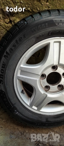 Алуминиеви джанти 16 Ширина: 6.5 от SsangYong Kyron, снимка 7 - Гуми и джанти - 51796959