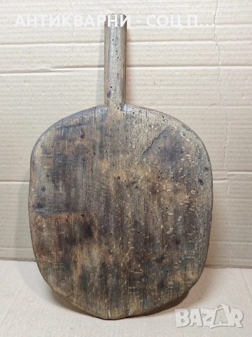 Стара Ръчно Изработена Дървена Лопата За Пещ. / НОМЕР 1598., снимка 5 - Антикварни и старинни предмети - 53670122