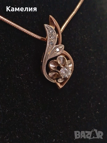 Руско злато , снимка 4 - Колиета, медальони, синджири - 52635010