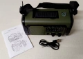 Аварийно радио с акумулаторна батерия 20 000 mAh, AM/FM, снимка 8