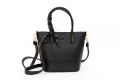 Класическа дамска чанта AMORE Eleonora - Black, снимка 5
